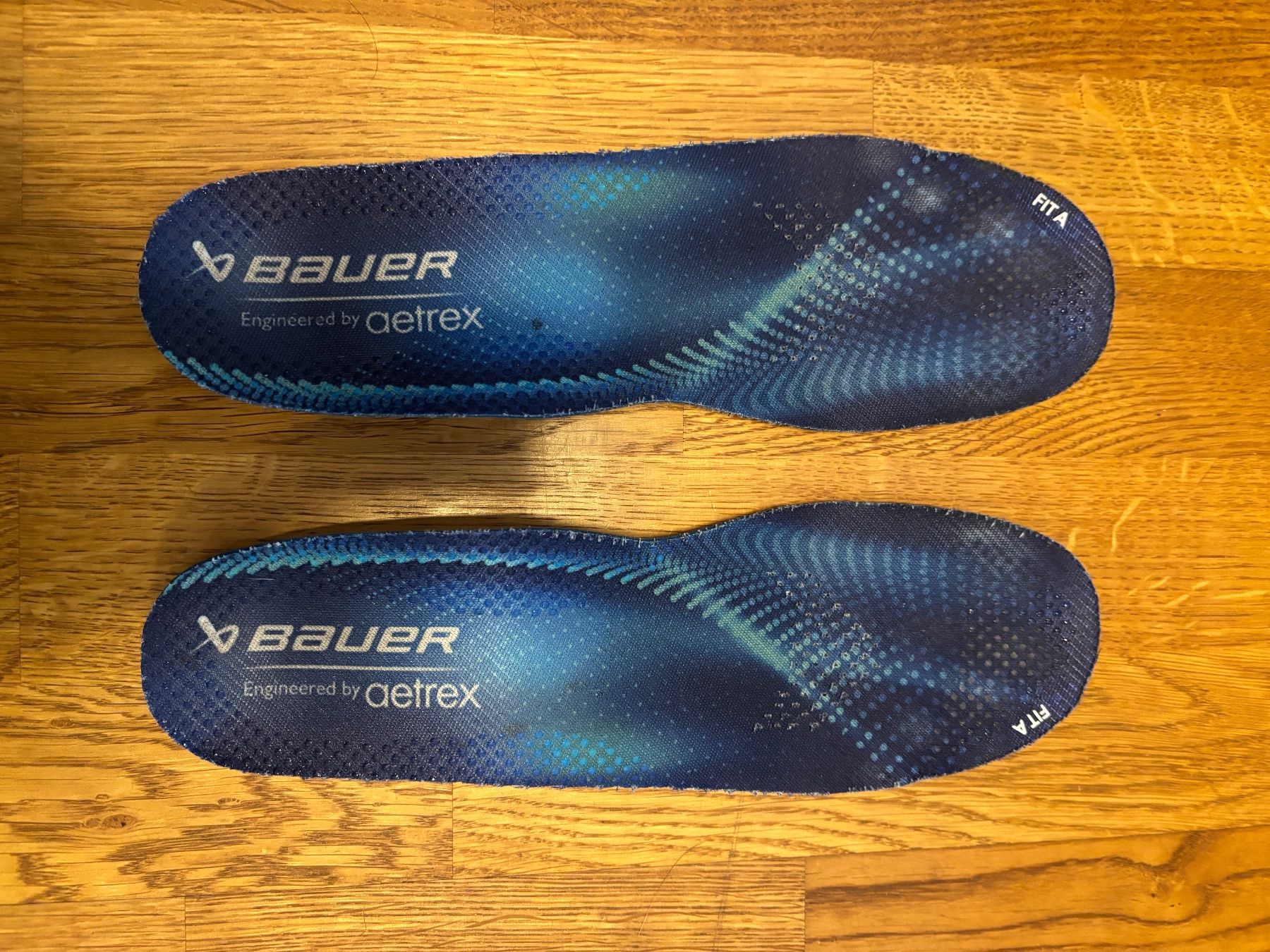 Bauer Pattini da ghiaccio: BAUER aetrex Sohle Grösse 8 – Usato da Zürich venduto da Crazyfabie