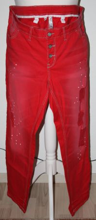 Hose RAINBOW rot Gr. 52 NEU
