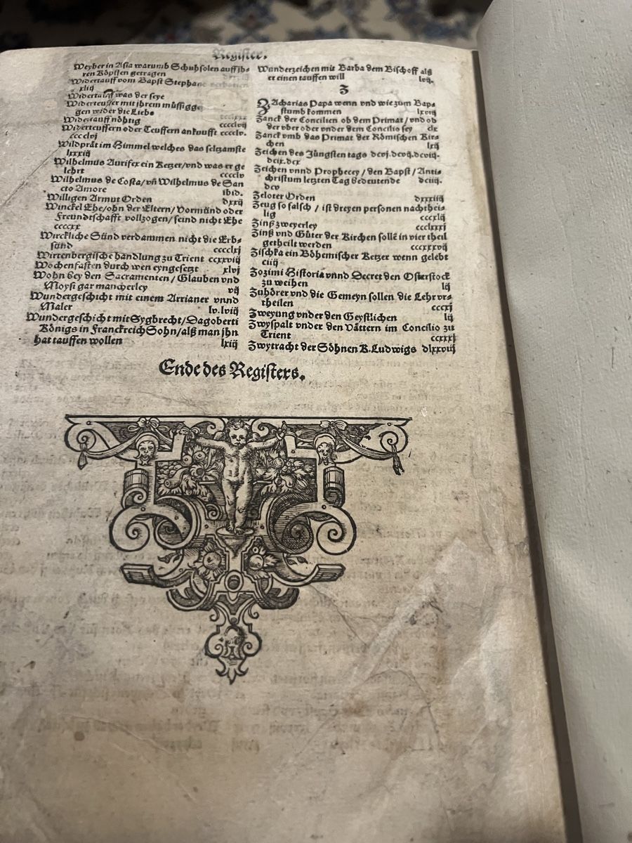 Libri:  Chronik der Welt 1585 Einband restauriert Basel – Usato da Oftringen venduto da Ramsesundosiris 2