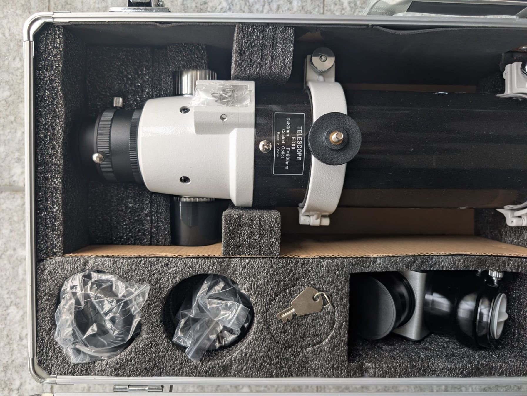 Sky-Watcher Telescopi: Skywatcher 80/600 EvoStar ED OTA – Nuovo (secondo la descrizione) da Zürich venduto da Aci6 3