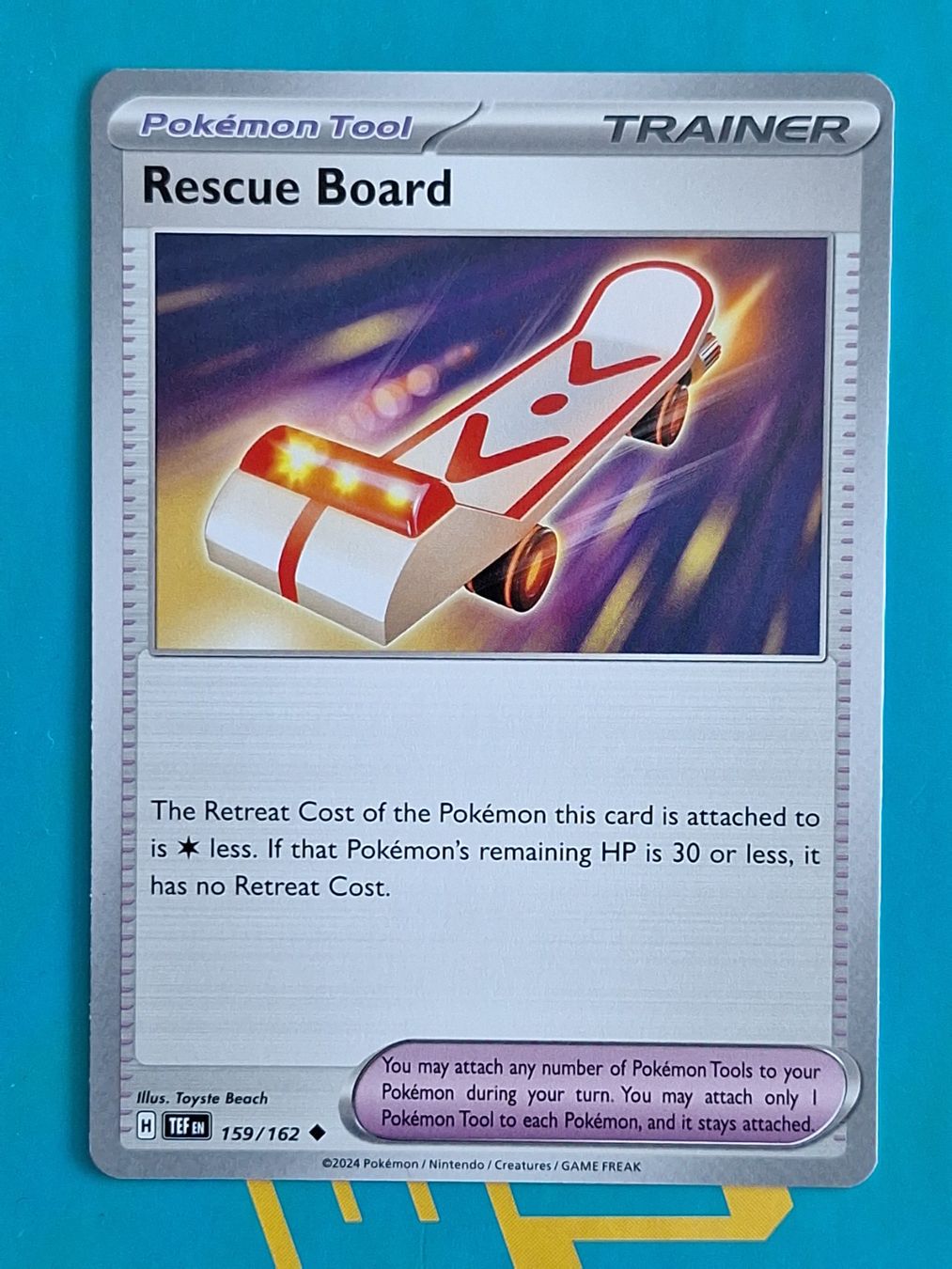 Pokémon Carte collezionabili: Rescue Board - Temporal Forces Pokemon - #7.1 – Usato da Altstätten SG venduto da GGsGameshop