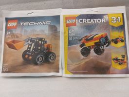 2x Lego Technic 30710 + Creator 30691 - 100%NEW