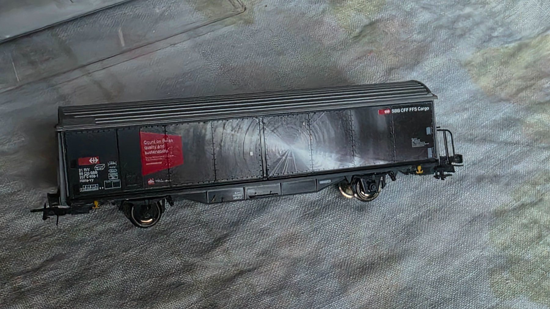 Roco Modellini di ferrovie: Wagon CFF type Hbis – Usato da Donneloye venduto da bls1981 2