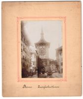 Fotografie Bern, Strassenpartie am Zeitg