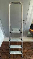 🪜 SELECTA Aluminium Stehleiter mit Plattform, 4 Stufen