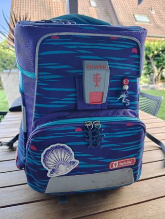 Step by Step Schulrucksack Set lila Grösse M gebraucht