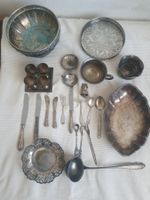 Sammlung älterer Metall- & versilberte Ware (Hotel Bristol)