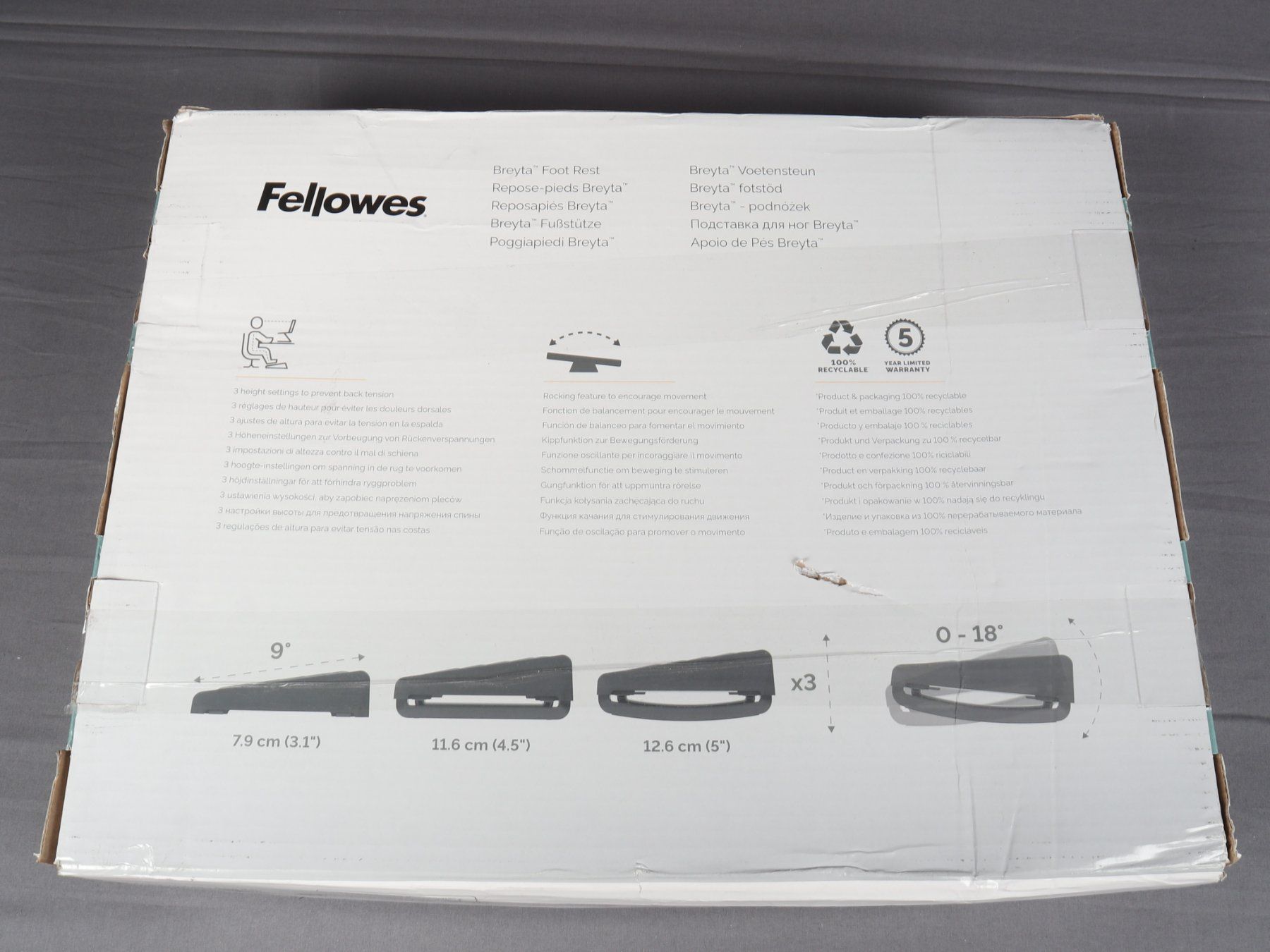 Sgabelli: FELLOWERS Breyta Foot Rest – Nuovo (secondo la descrizione) da Steinen venduto da Restwert_Steinen 7