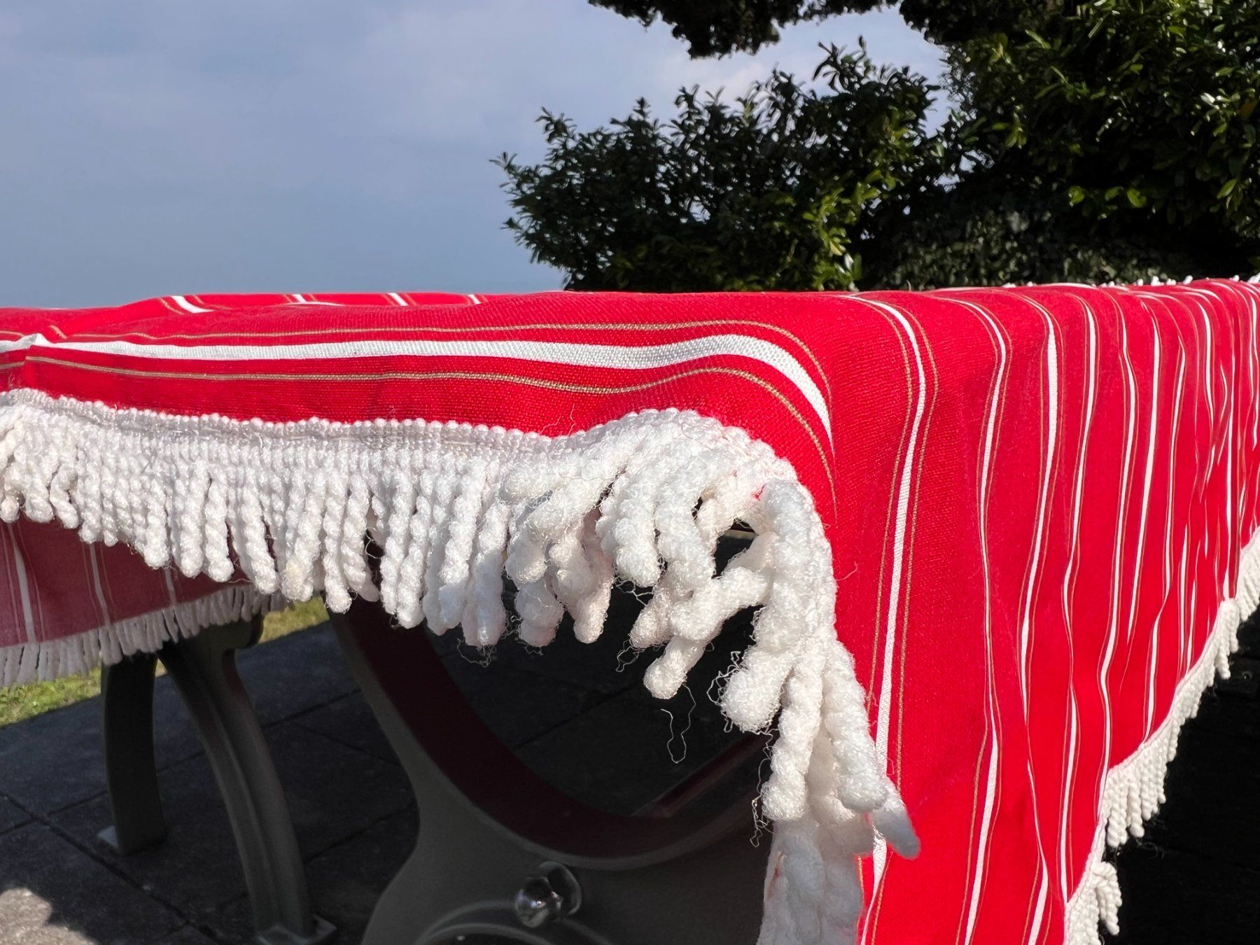 Altra biancheria da tavola: Vintage Tischdecke I 70er Jahren – Usato da Walzenhausen venduto da stilvollwohnen 3