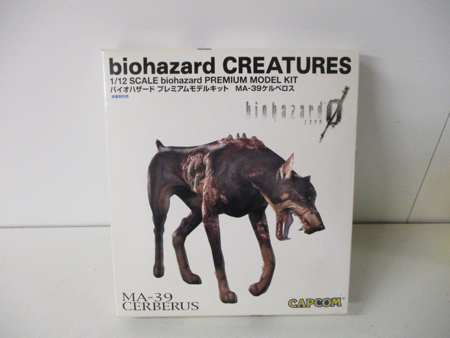 Capcom Statuette: Resident Evil Biohazard Creatures 1/12 Cerberus Dobermann – Nuovo e nell'imballaggio originale da Rothrist venduto da blechdosen