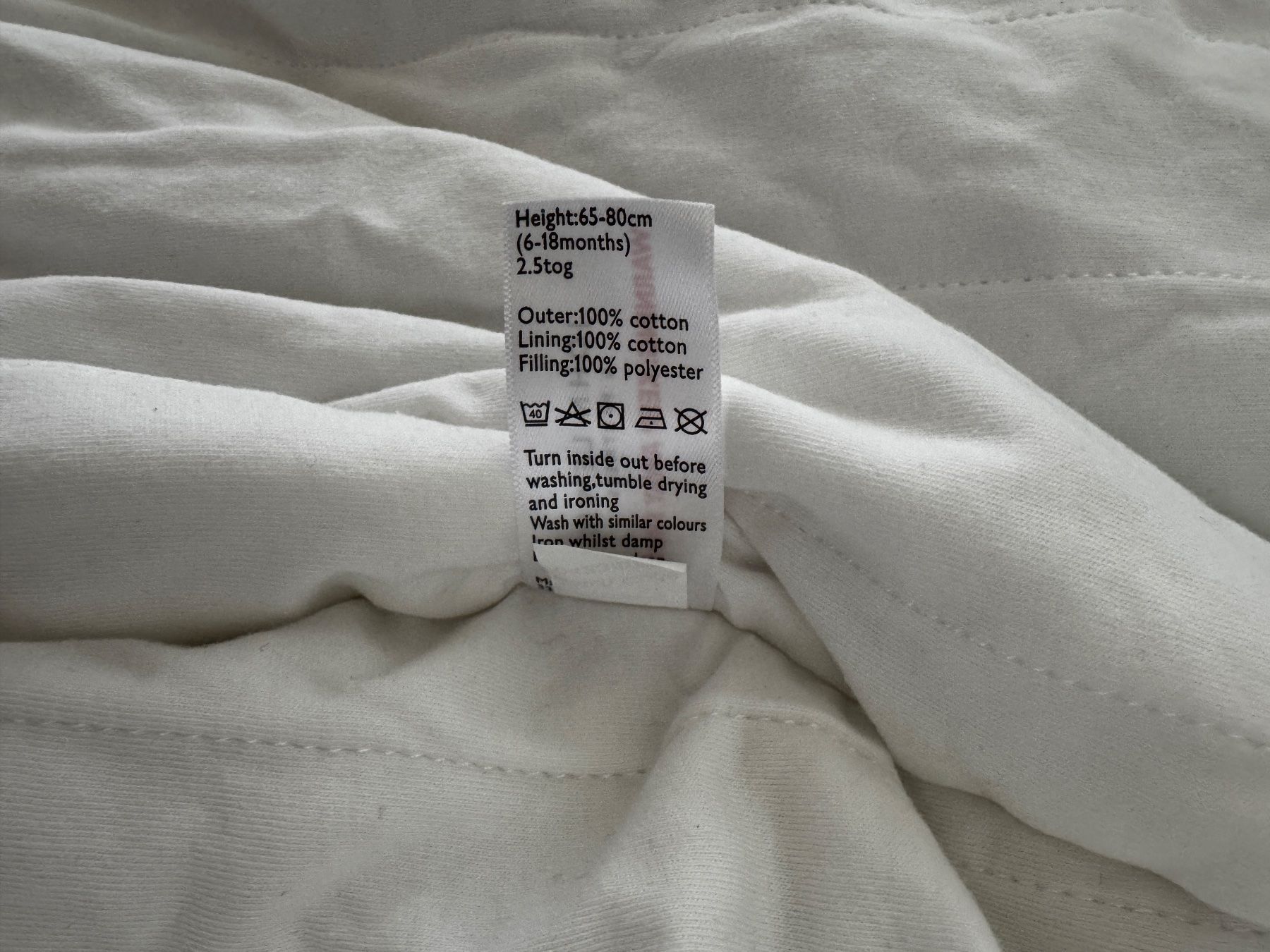 Sacchi a pelo: 2.5 TOG Babyschlafsack von John Lewis - 6-18m – Nuovo (secondo la descrizione) da Kloten venduto da Capybara123 1