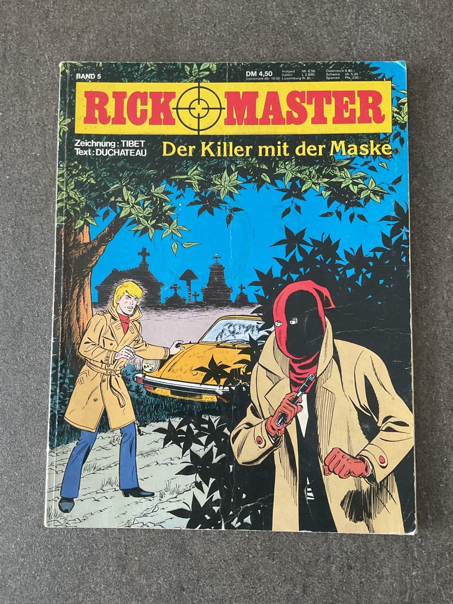 Comics: Rick Master Band 5: Der Killer mit der Maske, Top – Gebraucht aus Jegenstorf von BAVARIA4CH