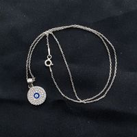 Silber 925 Nazar Auge Halskette