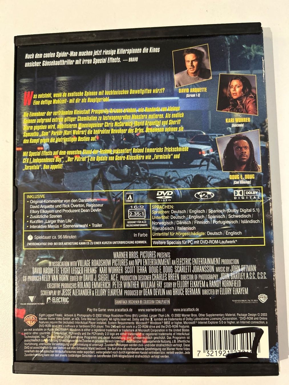 Tous les DVDs: DVD- Arac Attack – D'occasion à Guntershausen par Gloominati 1