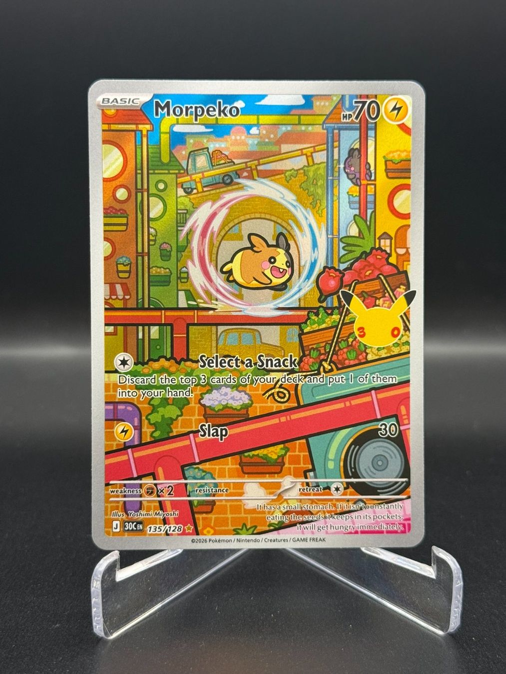 Pokémon Carte collezionabili: Morpeko (30C 135) – Usato da Birmensdorf ZH venduto da SnorlaxMail