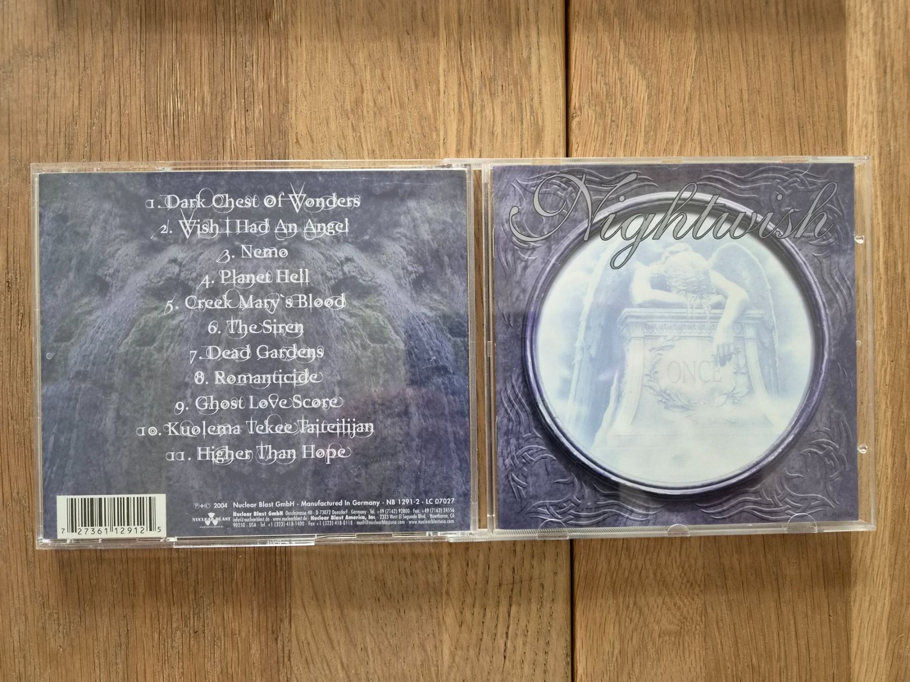 CD: CD Nightwish - Once, 2004 – Usato da Nebikon venduto da Harley-Davidson01