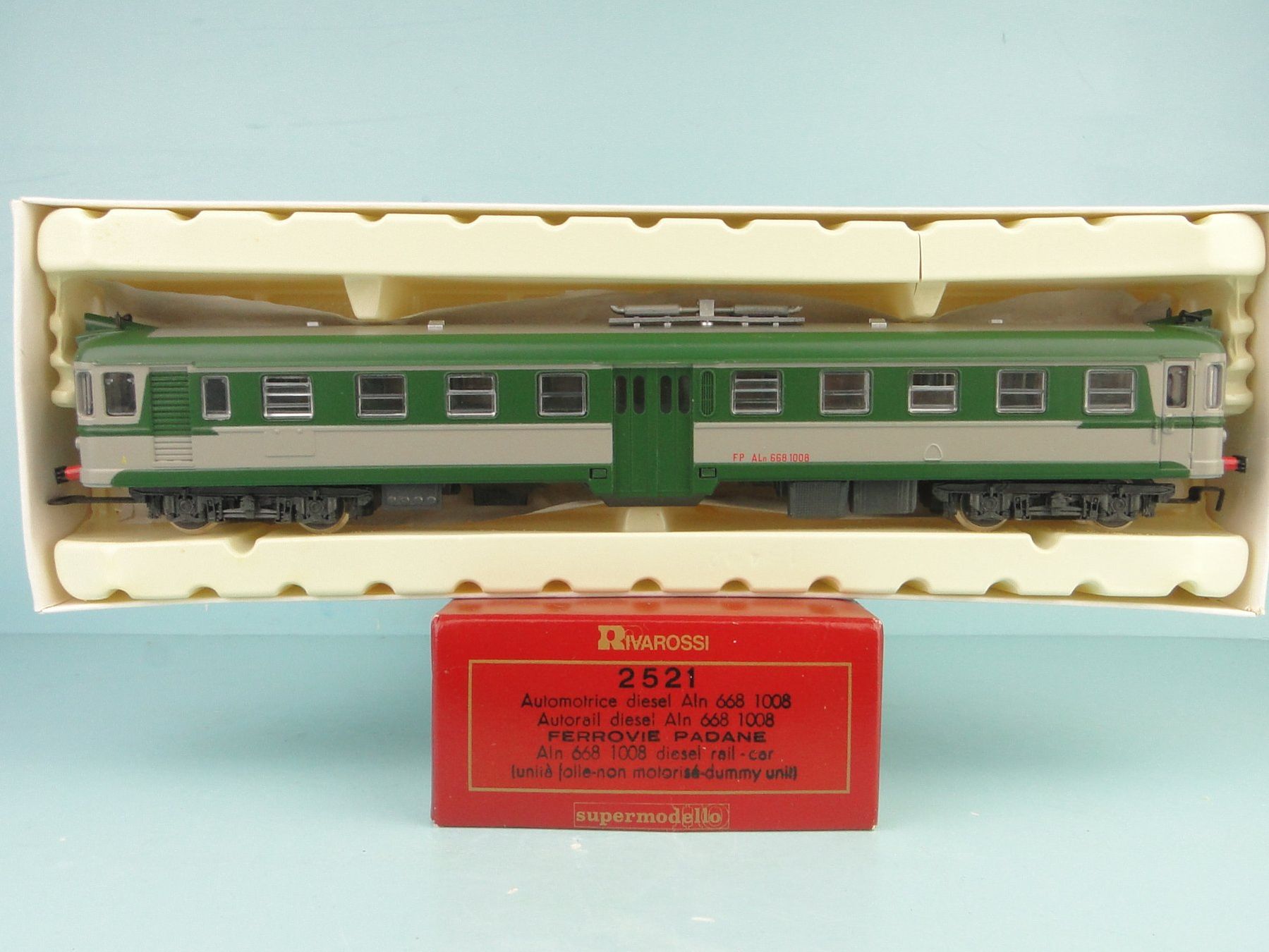 Rivarossi 2521 Aln 668 Ferrovie Padane Anhänger, Neuwertig (Gebraucht ...