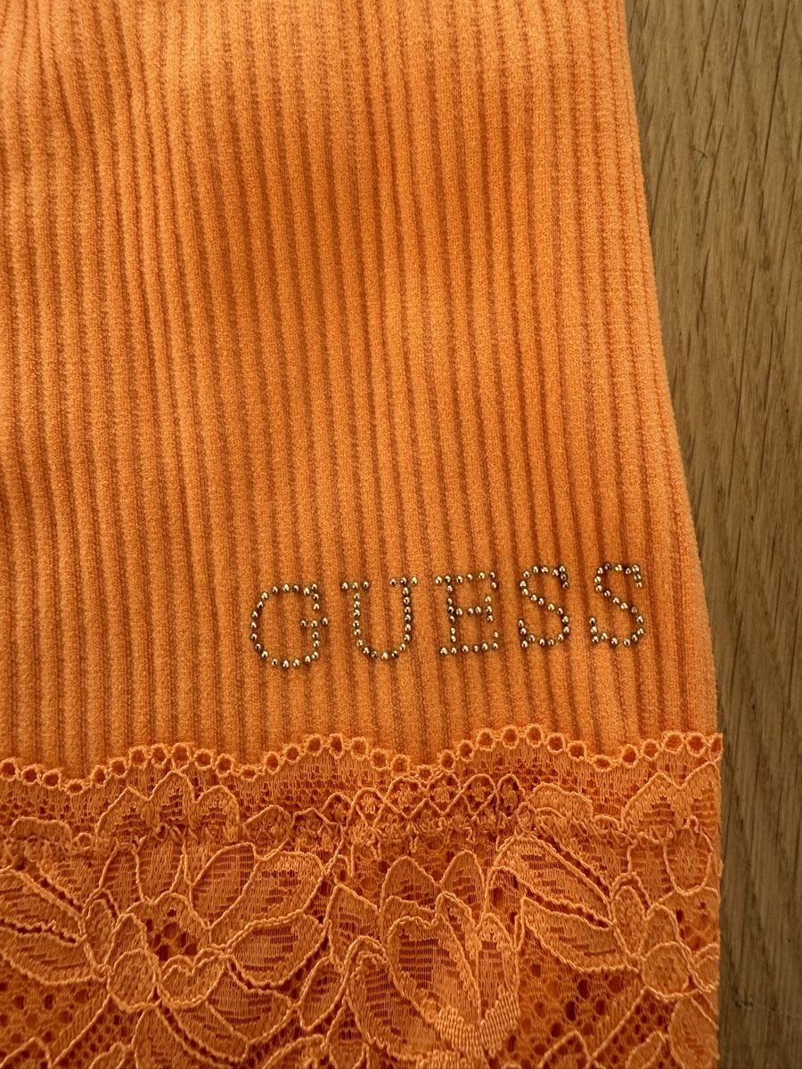 Guess Tops: Guess Top Orange Crop Spitzendetail Sommer – Neu (gemäss Beschreibung) aus Beringen von ste_bh8w 2