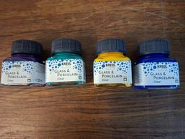 Farbe , Porzellan , Glas