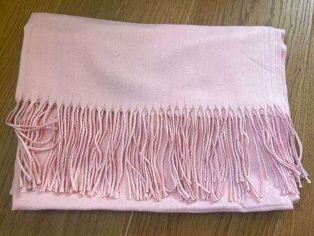 Schal in rosa, NEU
