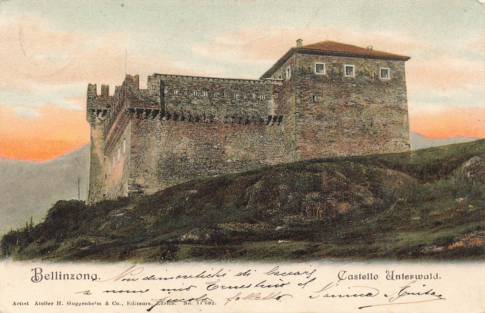 Cartes postales: Bellinzona Schloss – D'occasion à Biasca par Blenio71