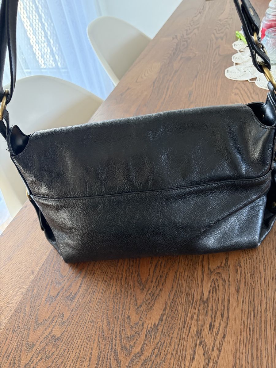 Vera Pelle Borse da donna: Schwarze Ledertasche, top Zustand – Nuovo (secondo la descrizione) da Arbon venduto da jet_w678 3