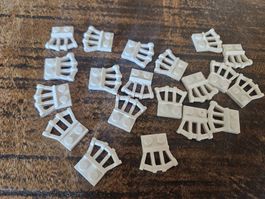 lego 92692 lot de 20 pièces White Plate, Modified 1 x 2