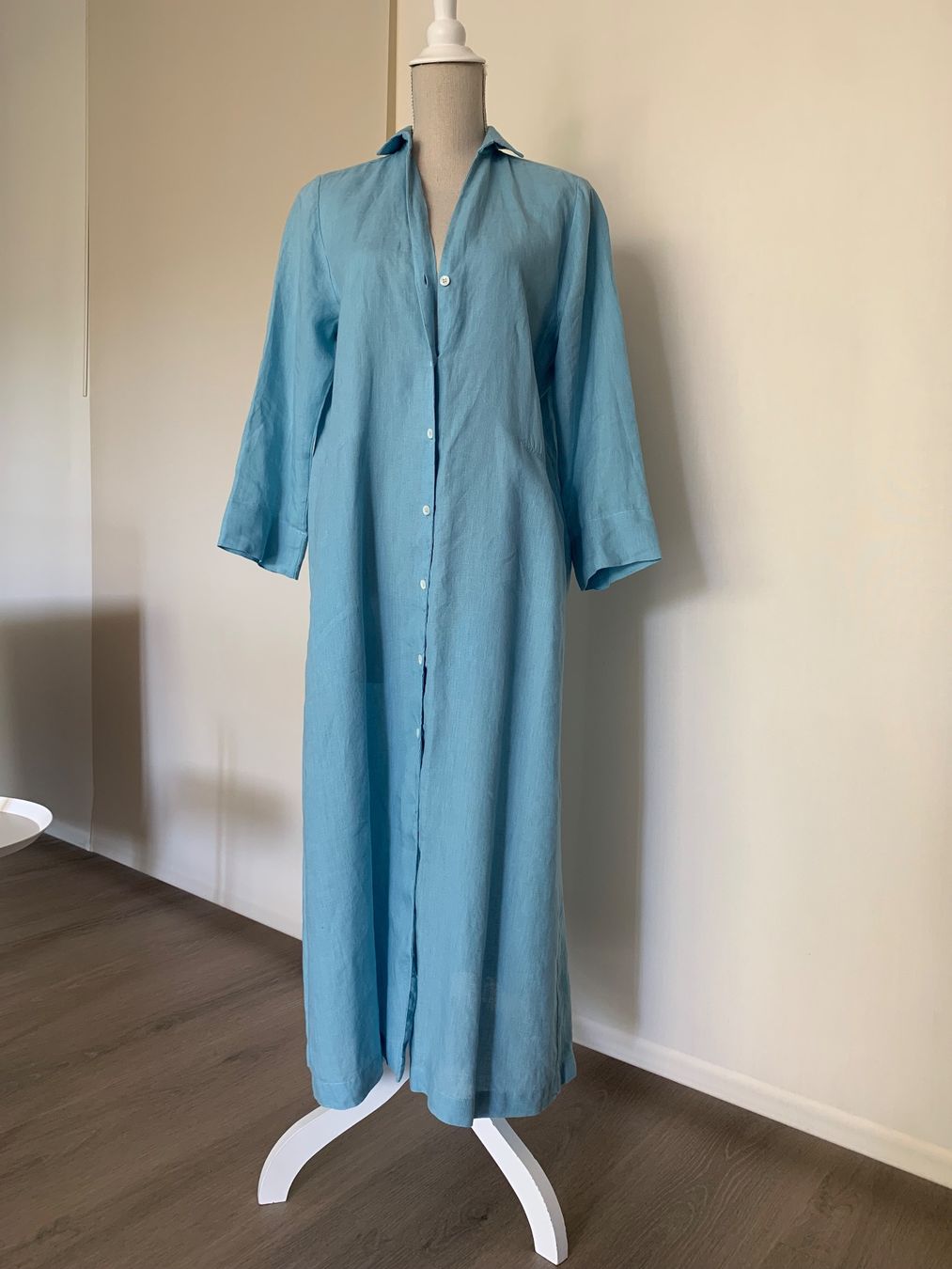 Kleider: Robe en lin YC WHYCI Milano neuve taille M – Neu und originalverpackt aus Gland von TallyEva 3