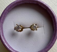 Ohrstecker Brillanten 1ct Zertifikat neuwertig