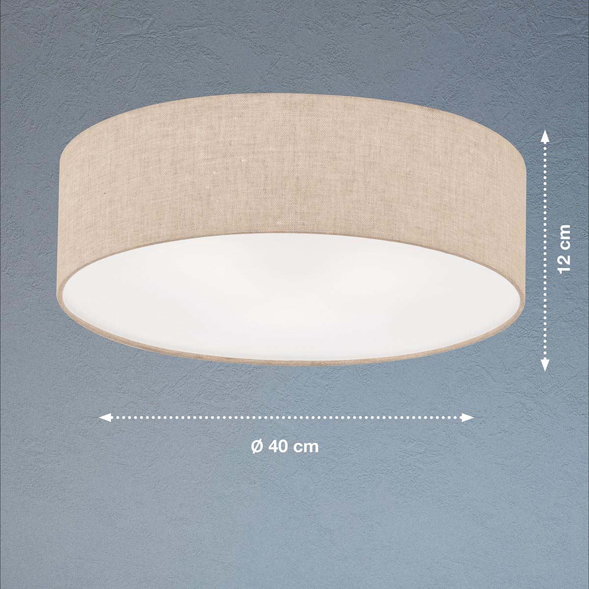 Lampadari & plafoniere: Deckenleuchte, Rund, 40 cm Ø – Nuovo (secondo la descrizione) da Kreuzlingen venduto da Smart-Light 2