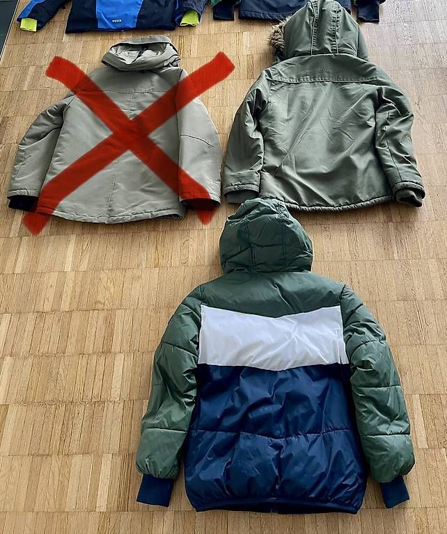 Giacche & Cappotti: zwei Winterjacke Grösse 140 – Usato da Zürich venduto da giovannisp 2