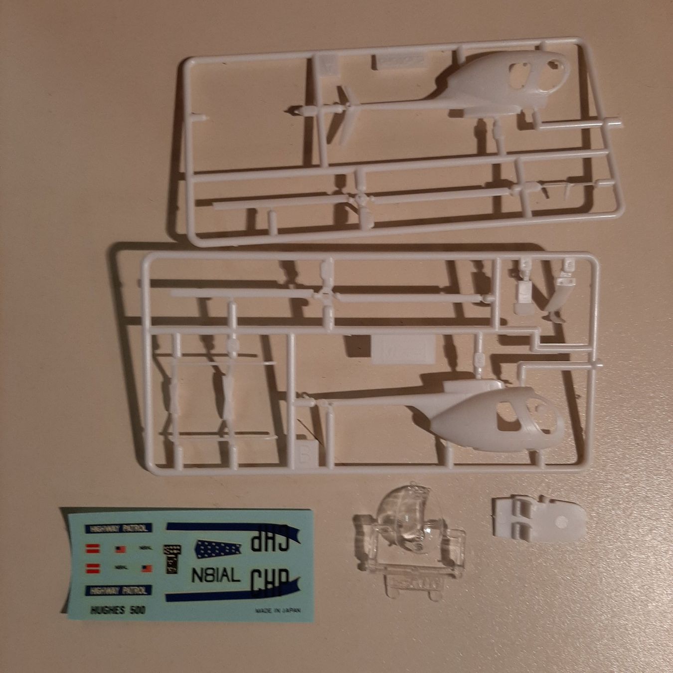 Modellbausätze & Standmodelle: 3555 ... Hughes MD-500 ... Hasegawa Basic 7 – Gebraucht aus Bonstetten von Benibanny59 2