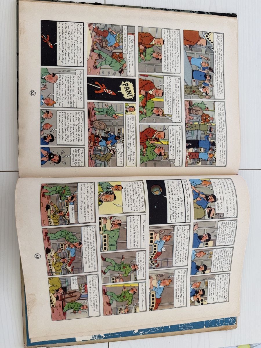 Fumetti: TINTIN : On a marché sur la lune   – Usato da Savigny venduto da Matgab94 7