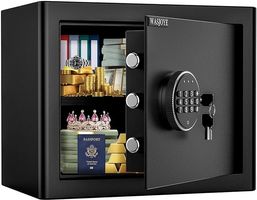 31 Liter Möbeltresor Safe mit Zahlenschloss und 2 Schlüsseln