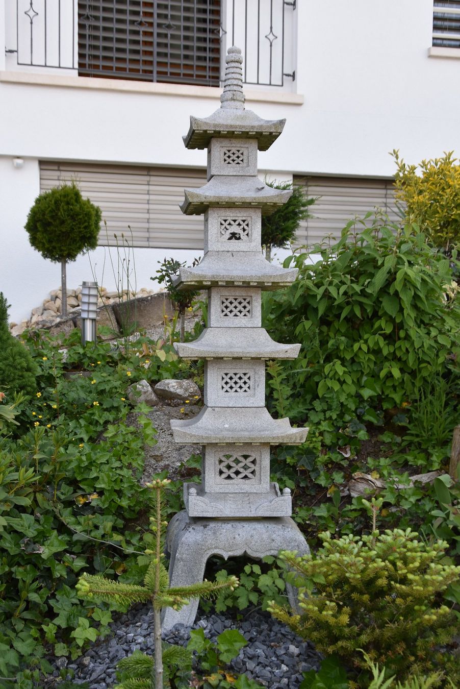 Sculture & Statue: Koreanische Gartenstatue Pagode Laternen /Granit/ca.1.85m – Usato da Wohlenschwil venduto da Dapara 4