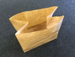 BLOCKBODENBEUTEL 125 STÜCK  11,5cm x 7,5cm x  HÖHE 10,2cm
