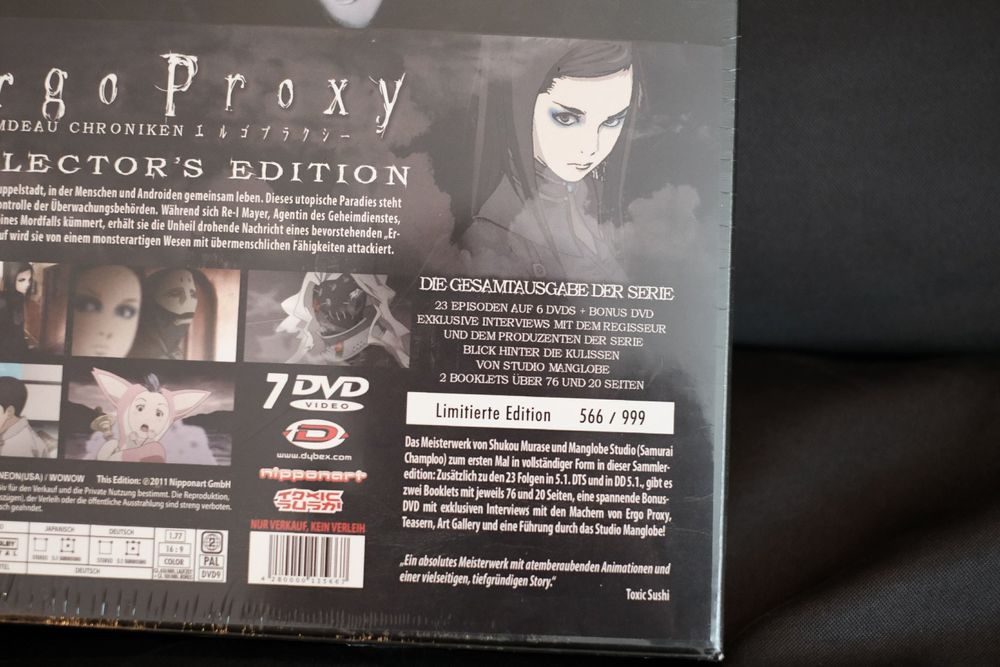 Ergo Proxy - Gesamtausgabe [Blu-ray]