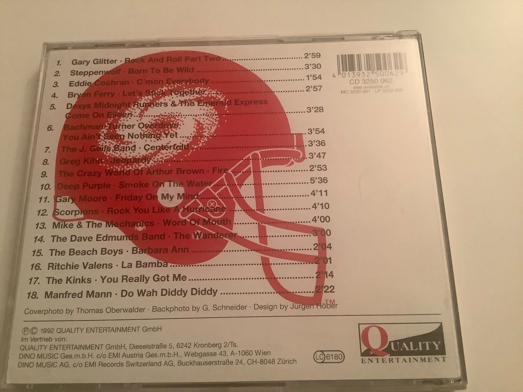 CD: Galaxy Power Hits / 1992 – Usato da Dübendorf venduto da Shreck 1