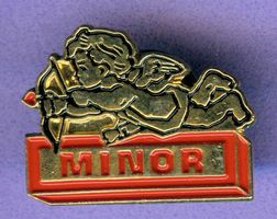 MINOR  Schokolade  rot