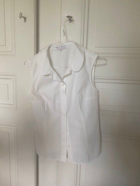 Camicette: Chemise blanche Agnès B iconique – Usato da Genève venduto da and_d8n8