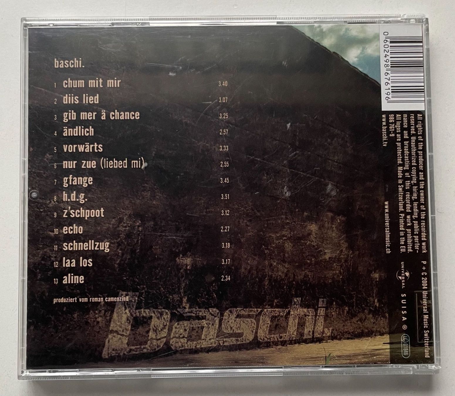 CD: Baschi / Album: Baschi – Usato da Näfels venduto da rottabi 1
