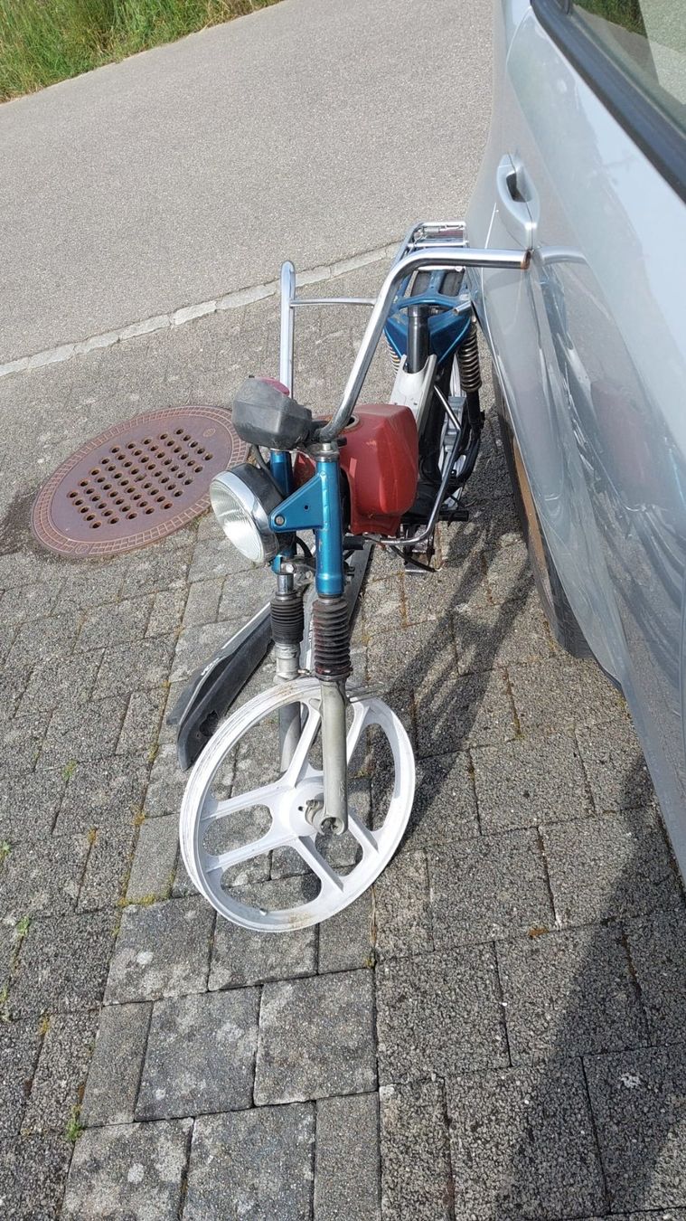 KTM Ciclomotori: Töfflirahmen /Mofarahmen KTM 503 GTX – Difettoso da Henggart venduto da Jan073 1