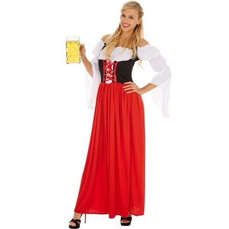 Festdirndl Kostüm Frauen Dirndl Größe S