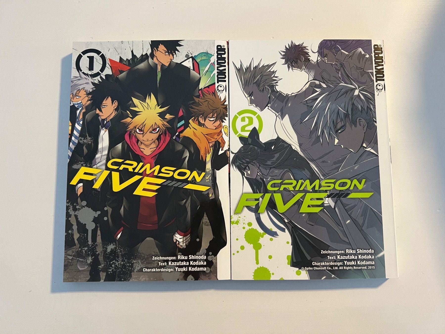 Fumetti: Crimson Five Manga – Usato da Ringgenberg BE venduto da Republic_Of_Gamers