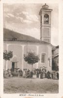 Meride TI Chiesa di San Rocco animata