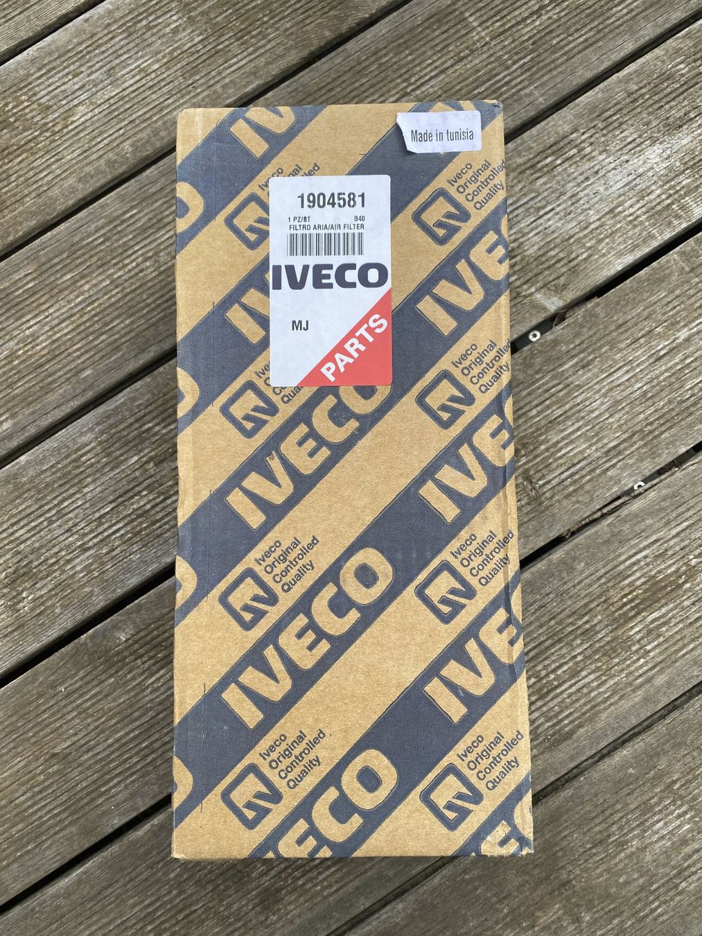 Iveco Tutti pezzi di ricambio auto: Filtre à air Iveco ref 1904581 – Nuovo e nell'imballaggio originale da Tavannes venduto da Jupaps