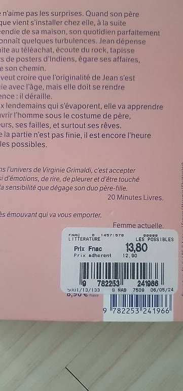 Livres: Virginie Grimaldi – D'occasion à Ardon par Virgil7 1