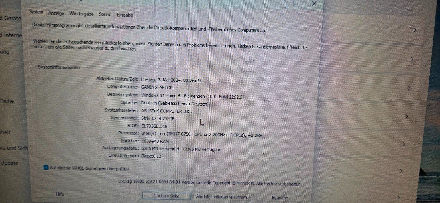Asus Notebooks: Gaming Laptop inkl. Kühler – Neu (gemäss Beschreibung) aus Bremgarten AG von CDaniele94 6