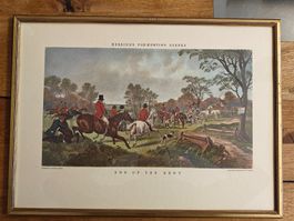 Herring's Fox-Hunting Scenes - End of The Hunt Lithografie