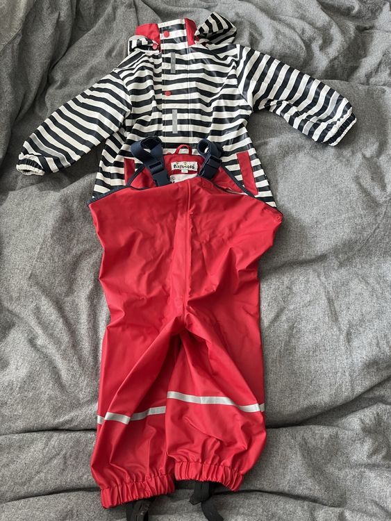 Veste De Pluie Enfant Playshoes – Imperméable 8000 Mm, Coupe-vent, Avec Bandes Réfléchissantes